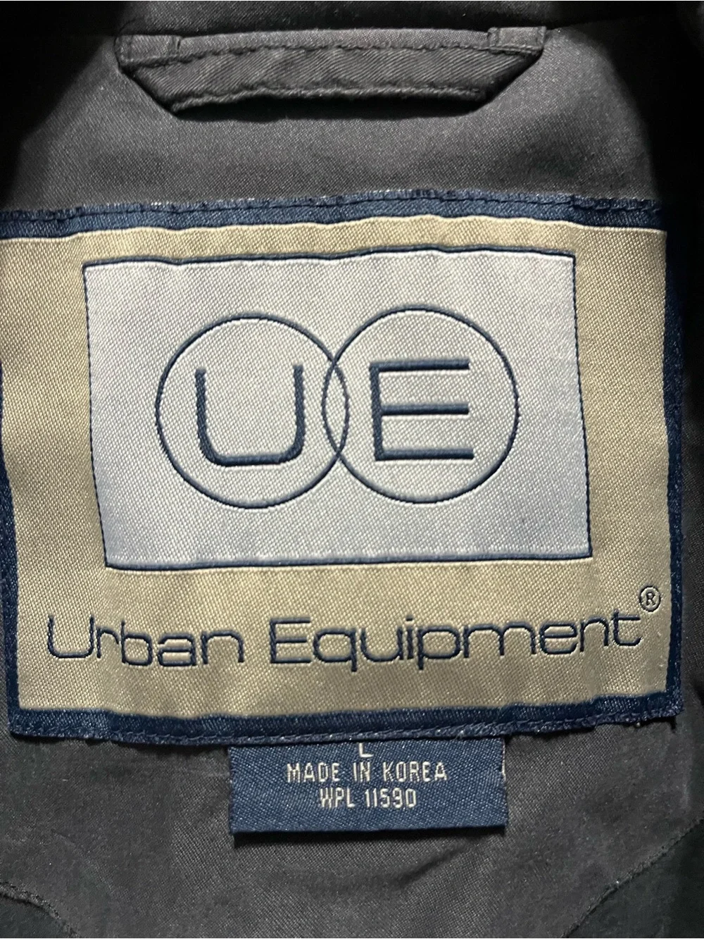 UE Men's Gray Bomber Jacket